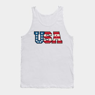 USA - Stars and Stripes Tank Top